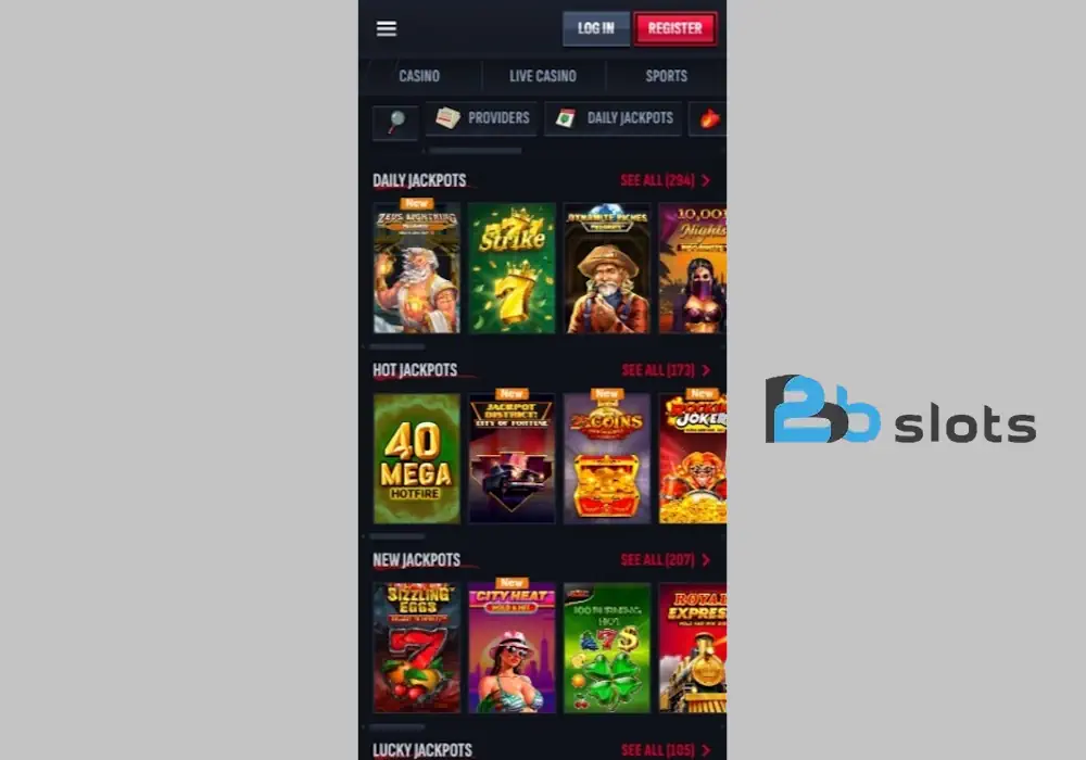 Mobile-first slot platform: HTML5 catalogue, sub-2.5-second load on LTE, portrait-optimised lobby